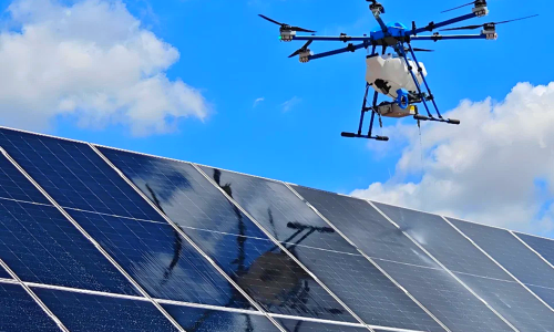 Drone photovoltaic inspection